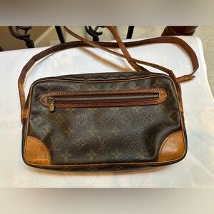 Authentic Louis Vuitton Monogram Converted Crossbody Bag